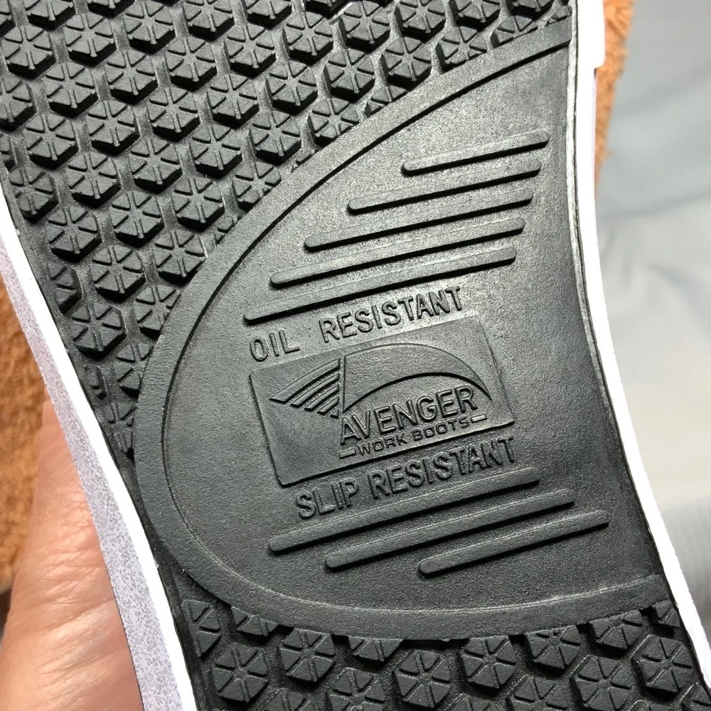 Women's Avenger Work Shoe A412 Alley CT - SZ 6.5 - Picture 7 of 15